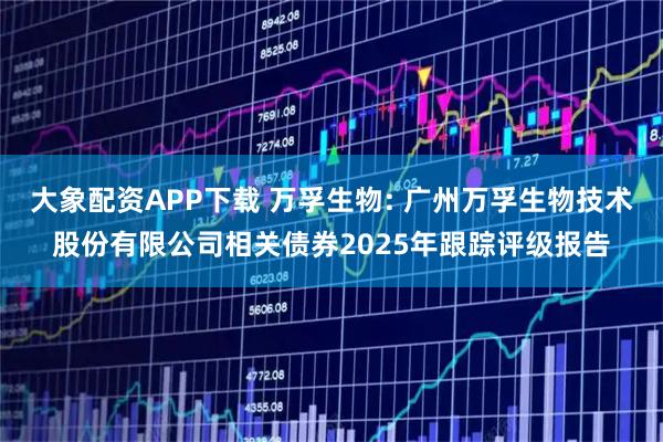 大象配资APP下载 万孚生物: 广州万孚生物技术股份有限公司相关债券2025年跟踪评级报告
